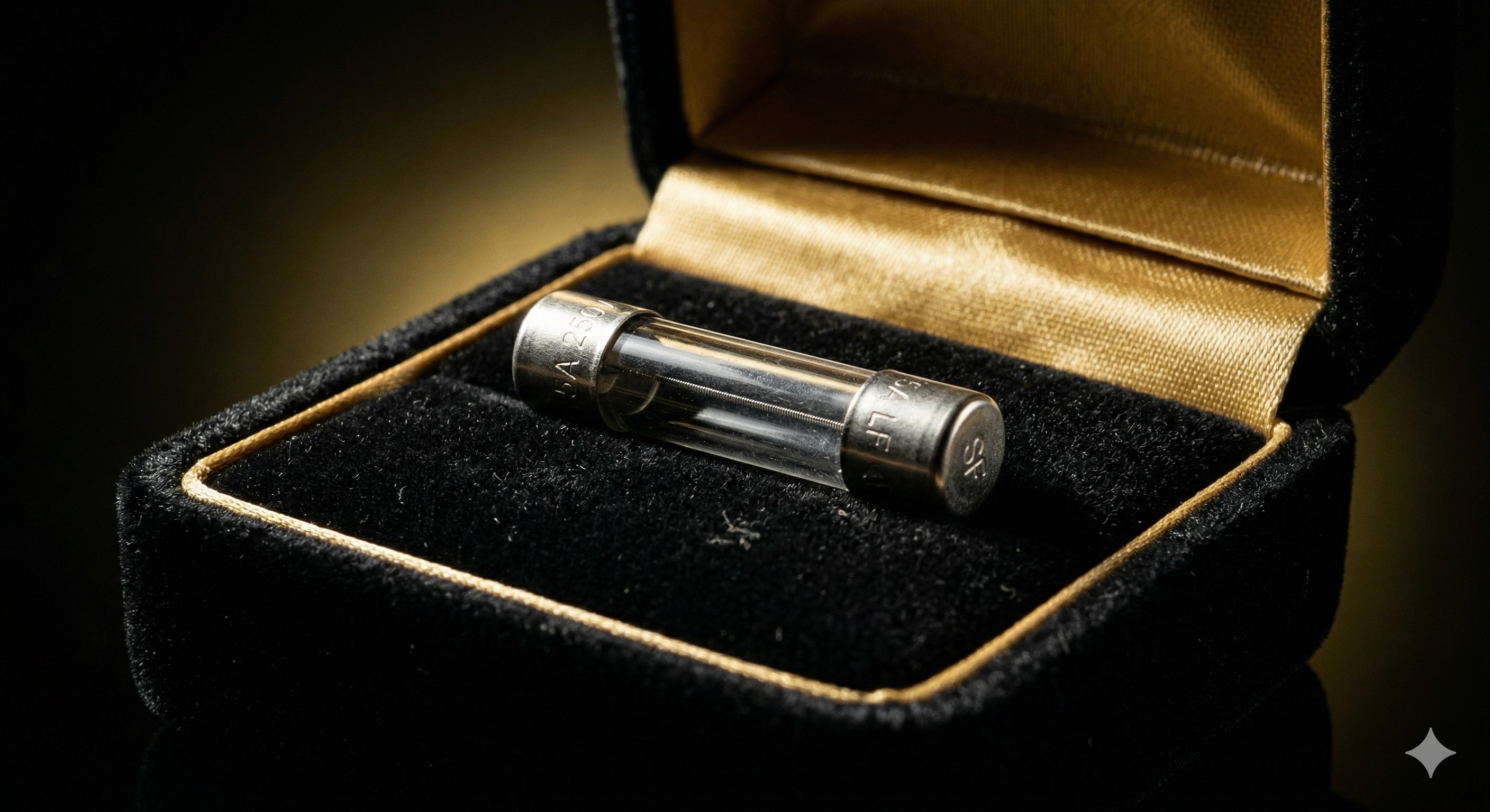 Fusible César dans son écrin velours noir